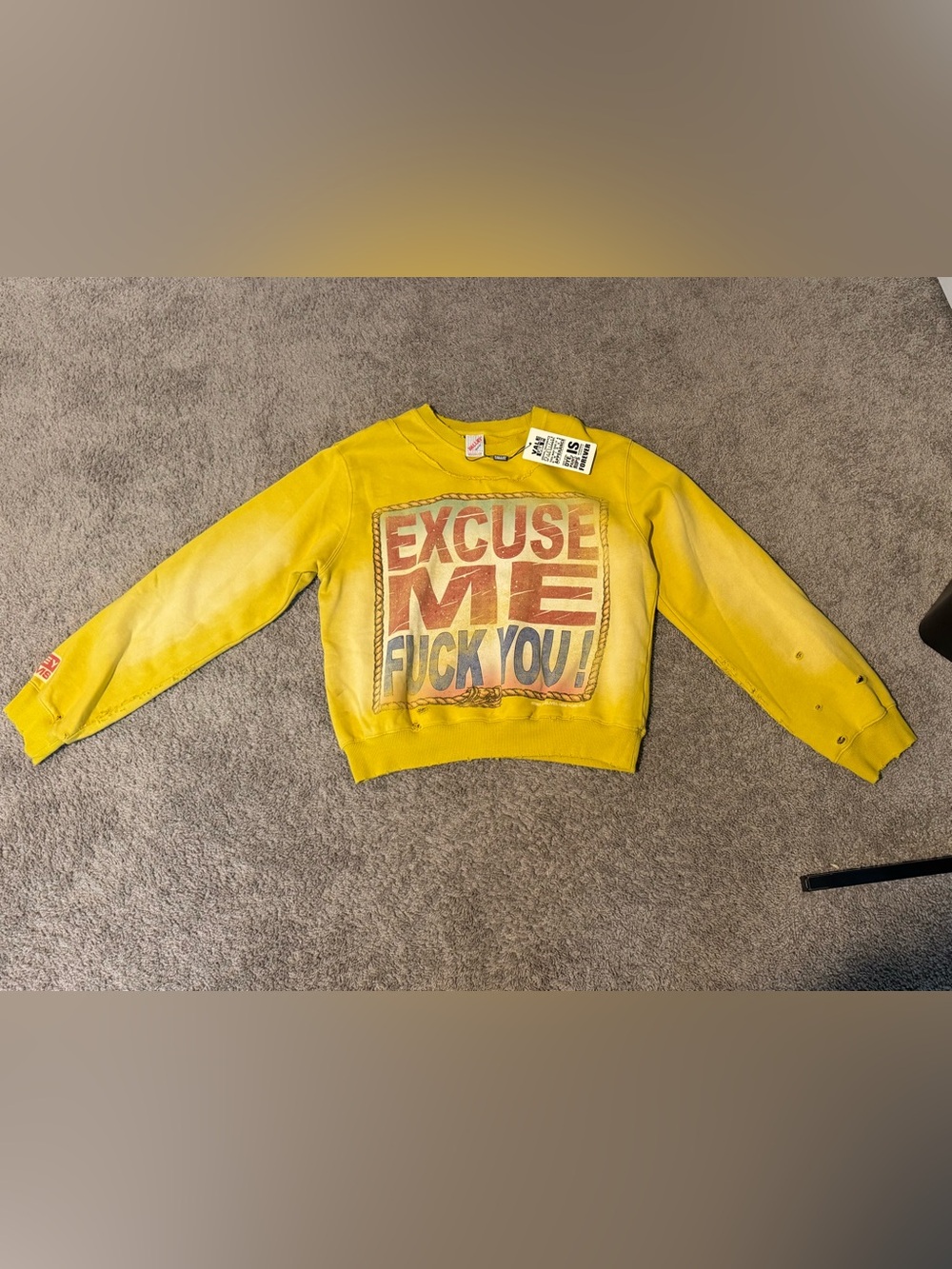 Vale Excuse Me Sweatshirt/Crewneck